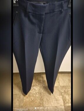 Karl Lagerfield Navy Blue Trousers